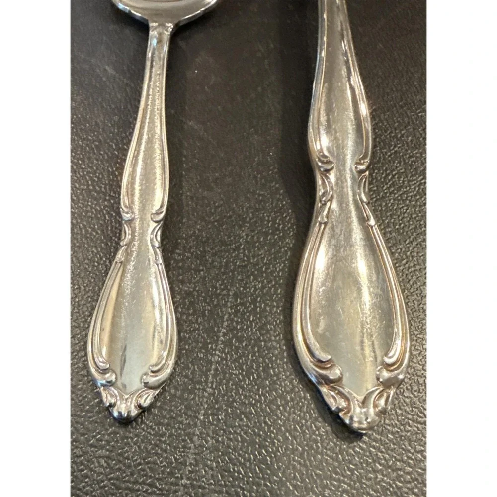 Oneida Ltd Strathmore Deluxe 4 Piece Hostess Serving‎ Set Stainless Flatware